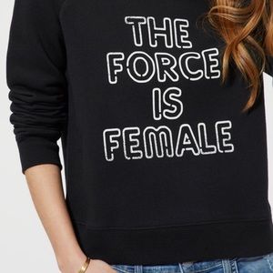 Rebecca Minkoff crop sweatshirt size Large